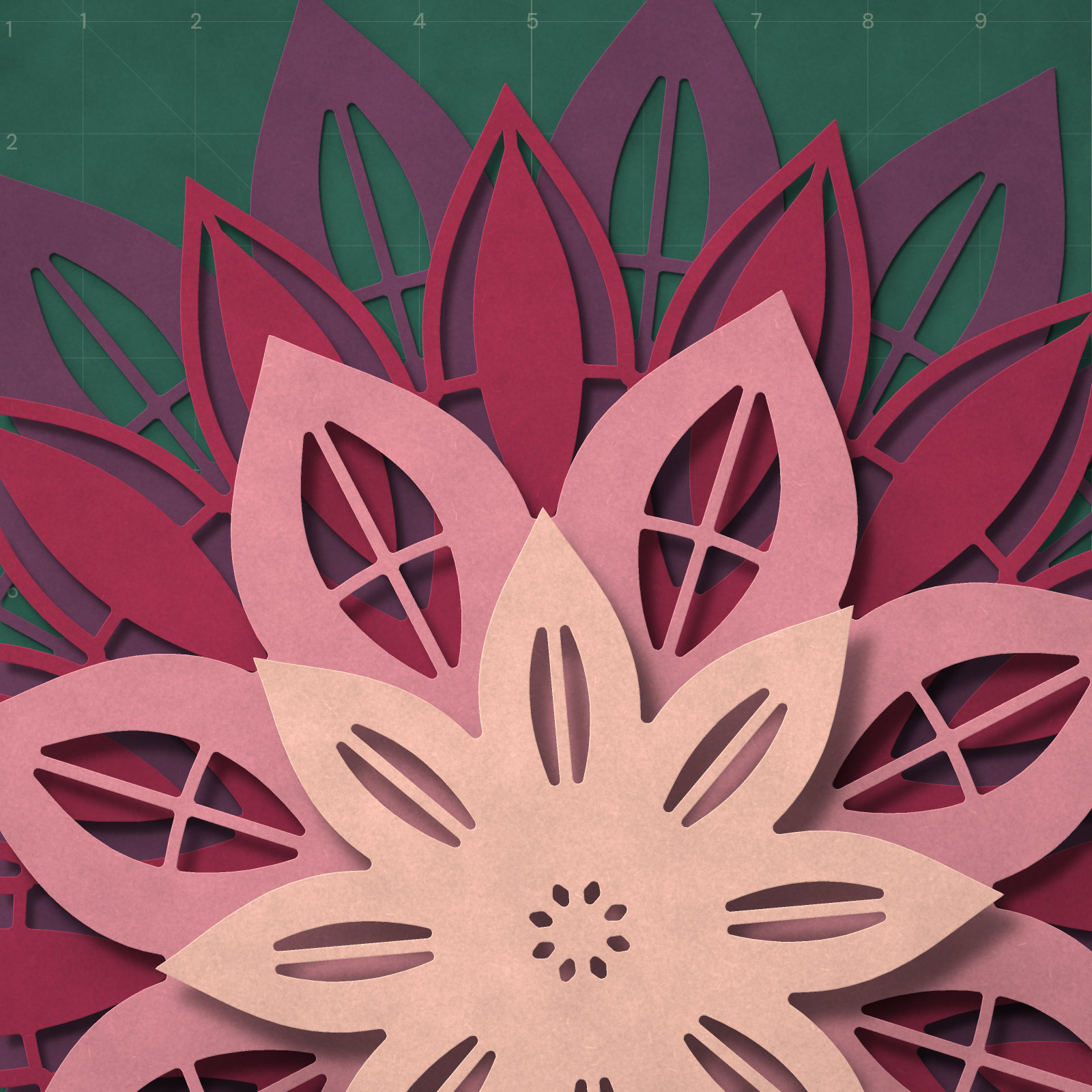 Lotus Bloom 4-Layer Mandala — 3