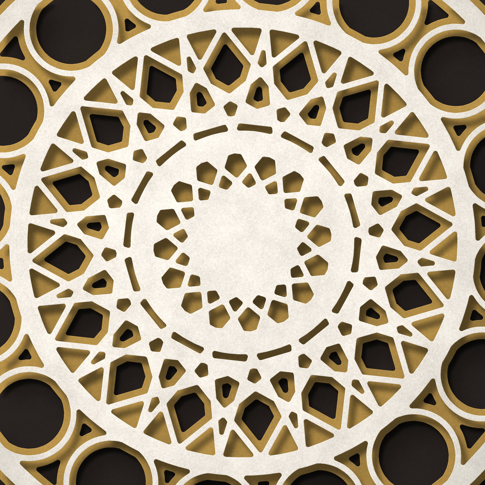Star Lattice Layered Mandala — 3