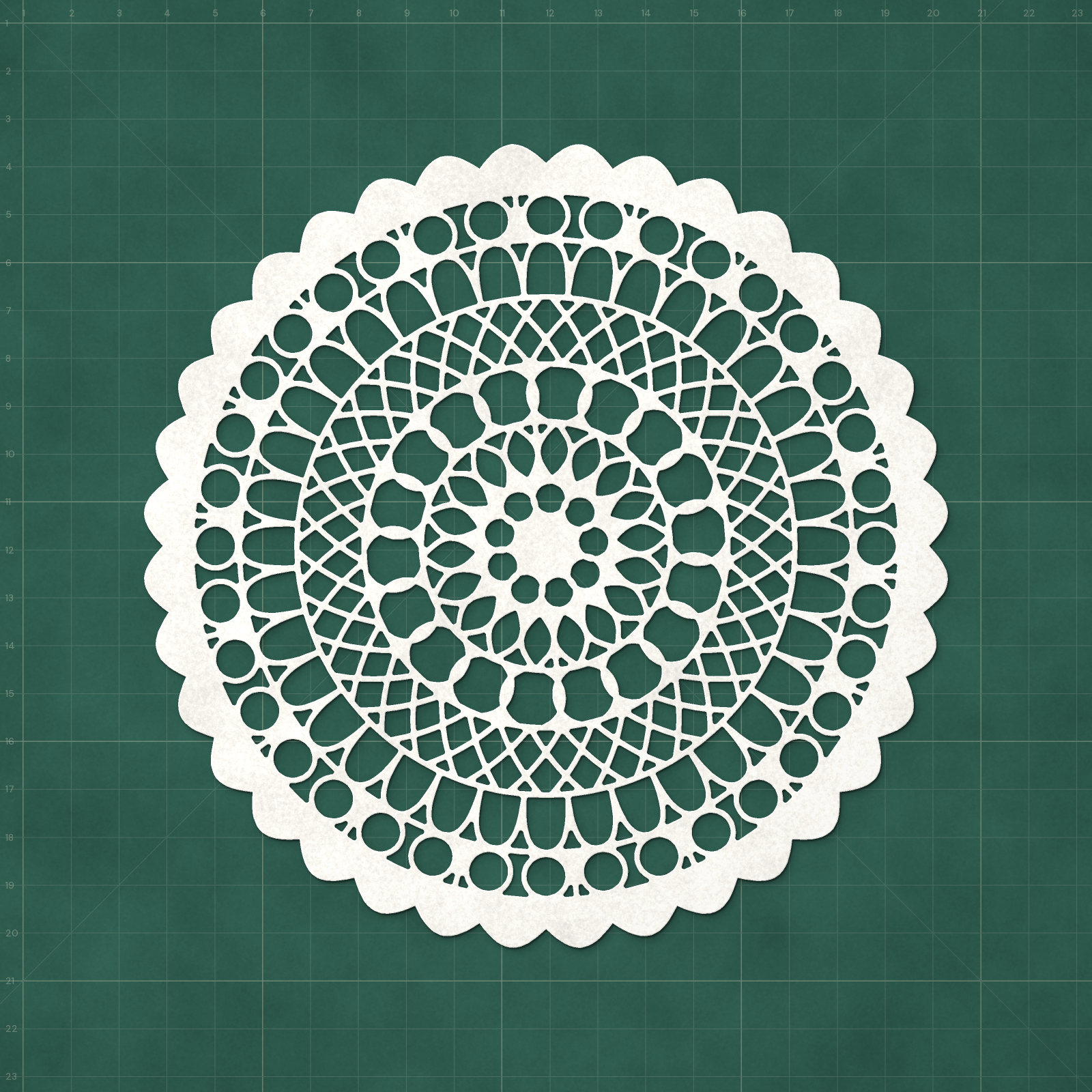Doily Lace Mandala