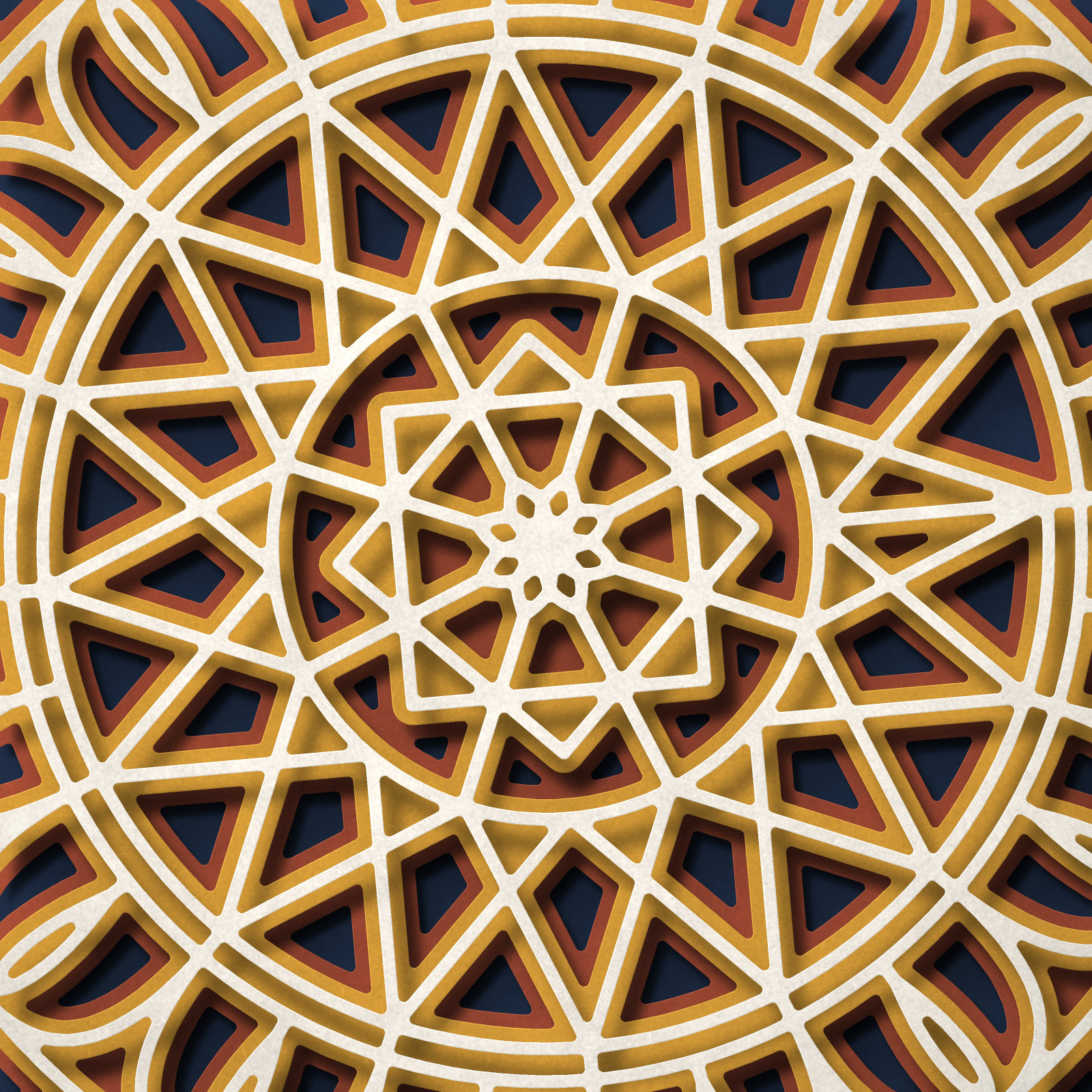 Moroccan Rose Layered Mandala — 3