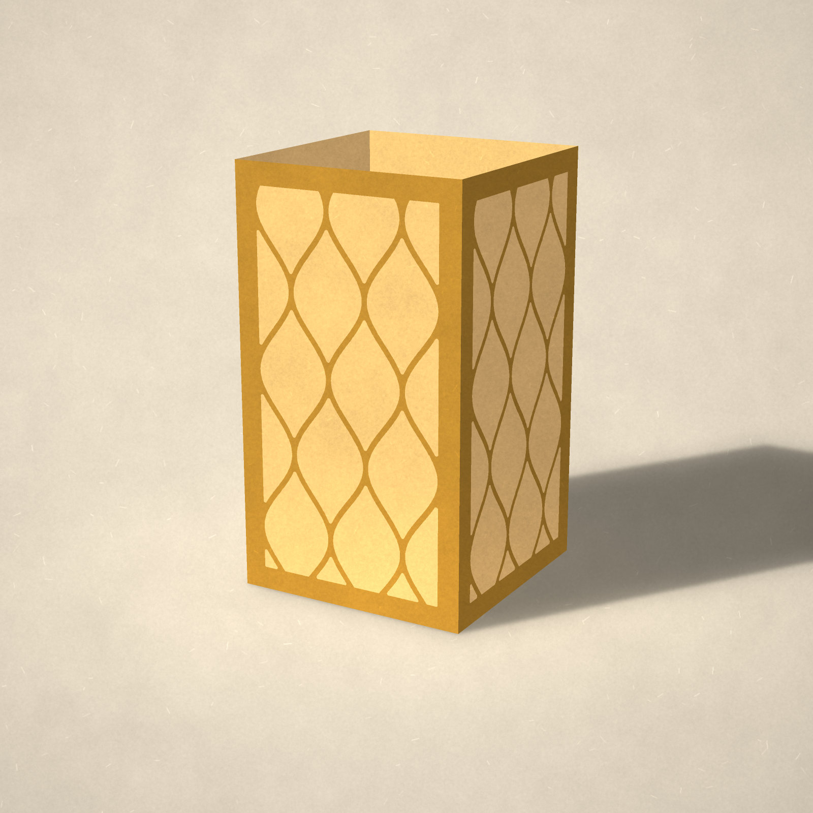 Moroccan Lattice Tea-Light Lantern — 3
