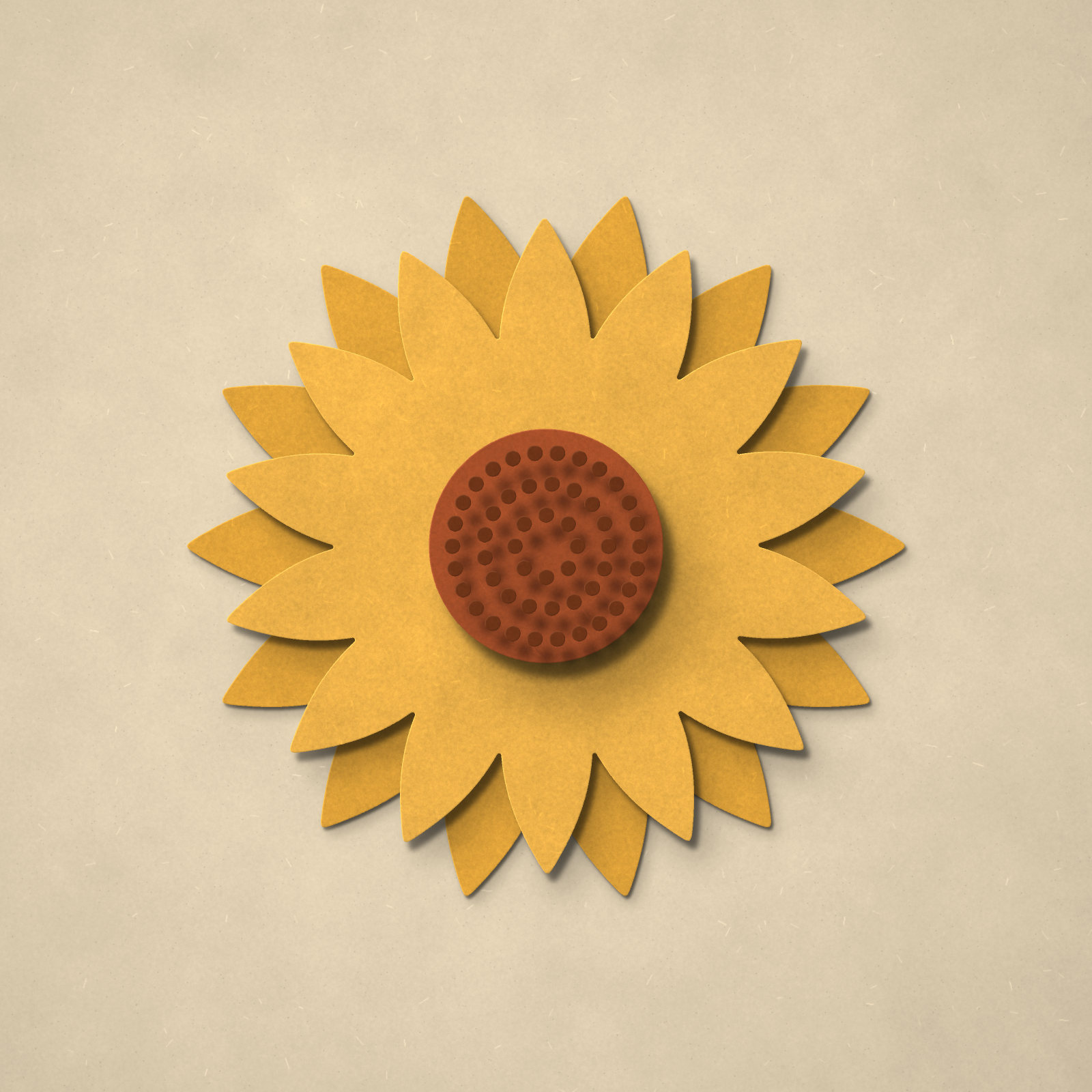 Daisy and Sunflower Paper Flower Set — 3