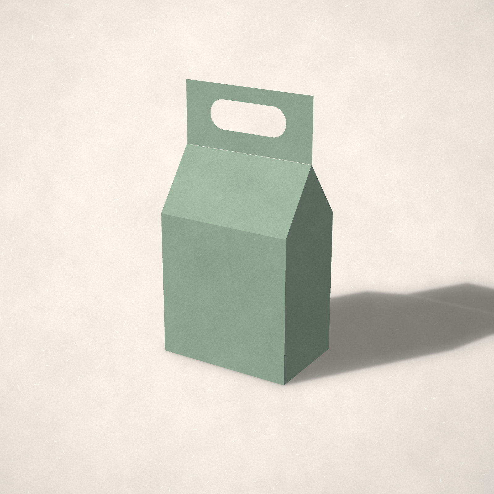 Gable Box with Handle Template — 3