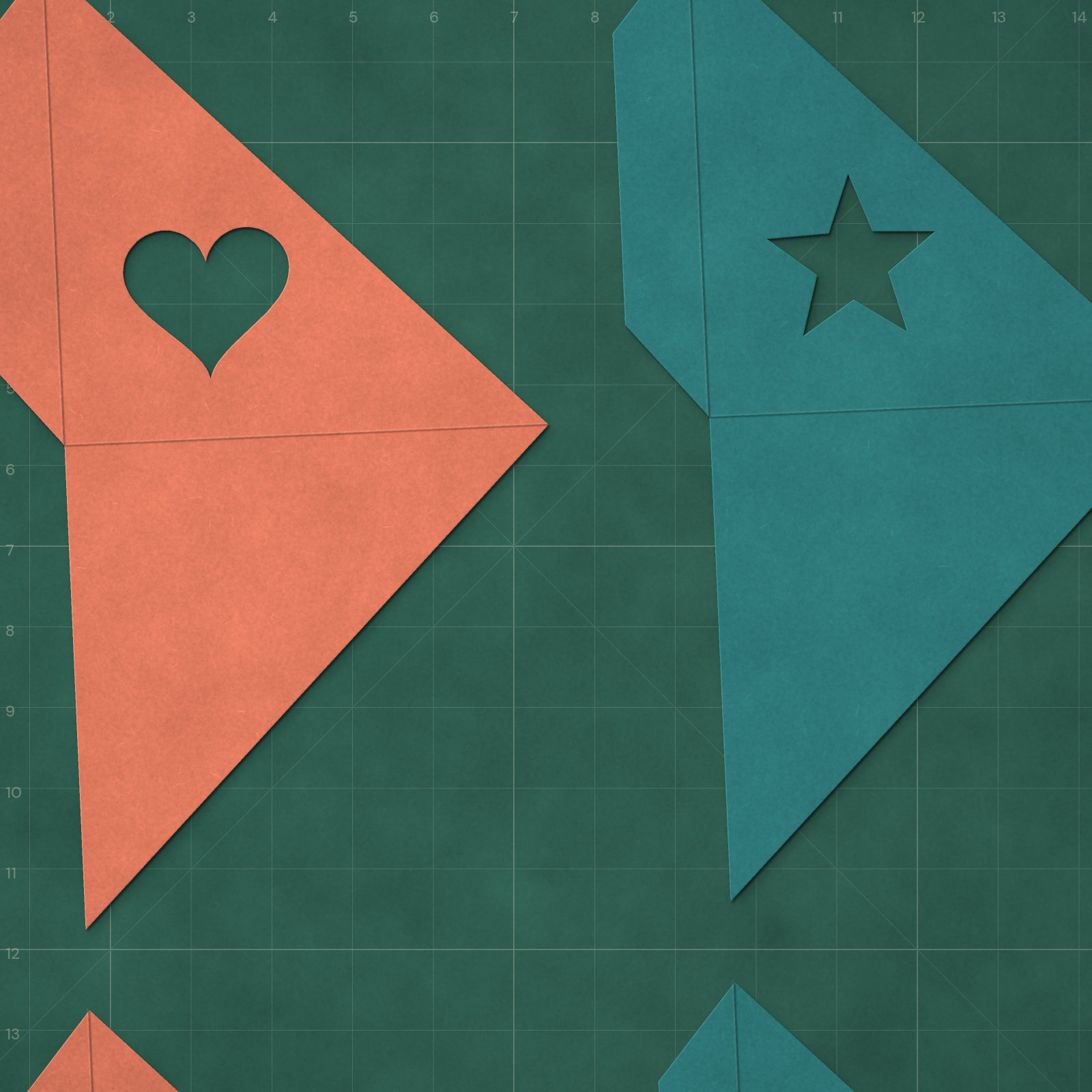Corner Bookmark Set — 3