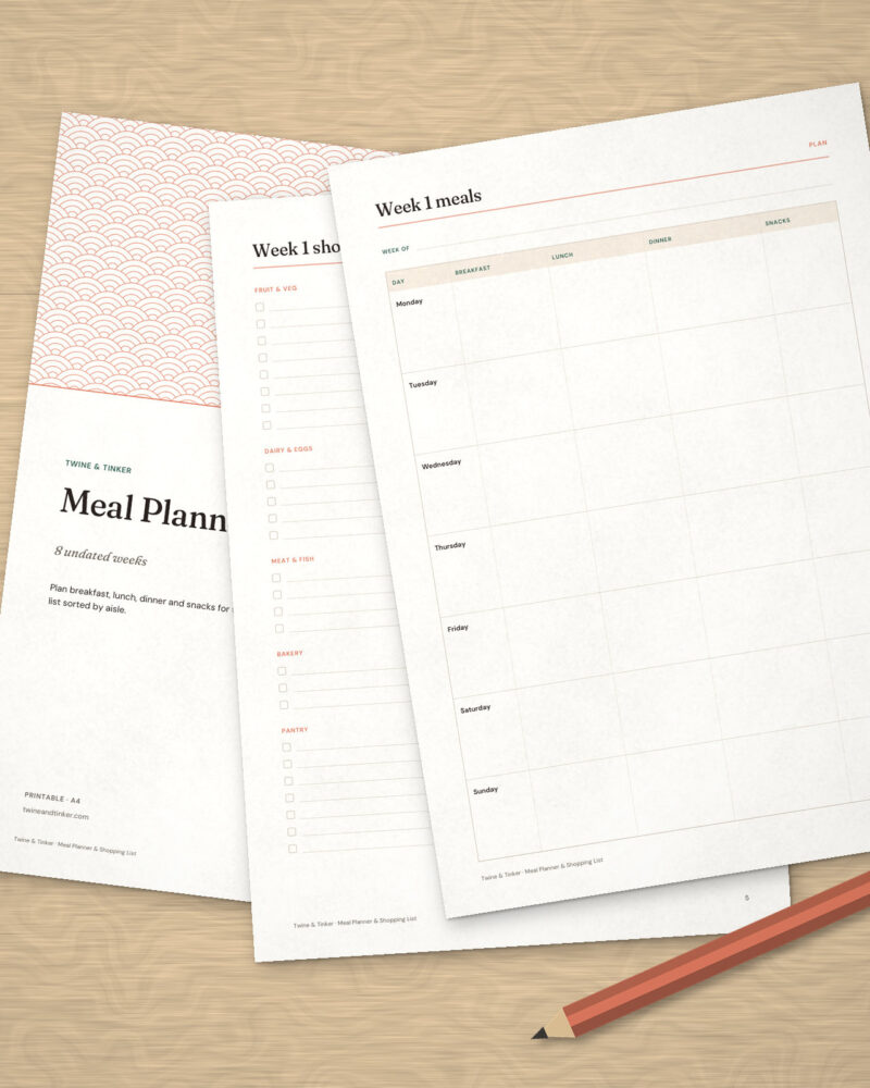 Meal Planner & Shopping List