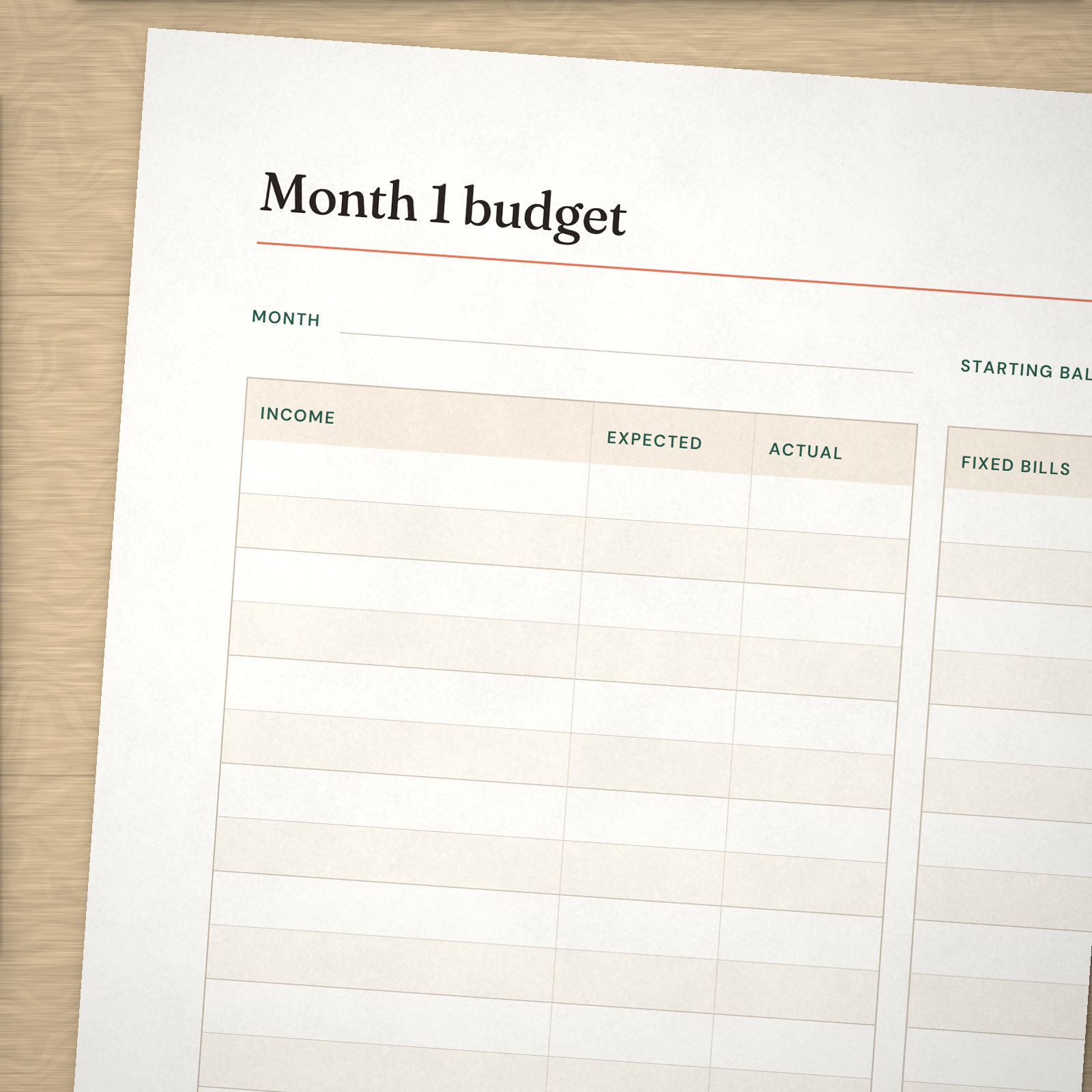 Budget Planner — 3