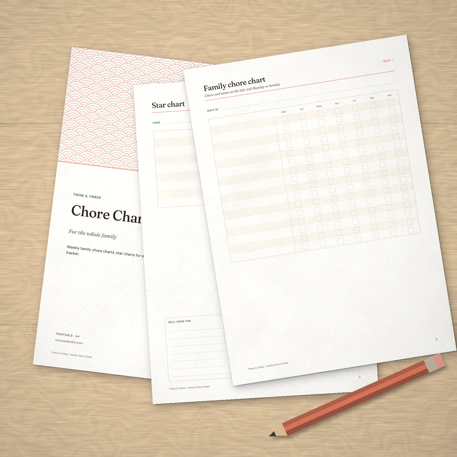 Family Chore Chart