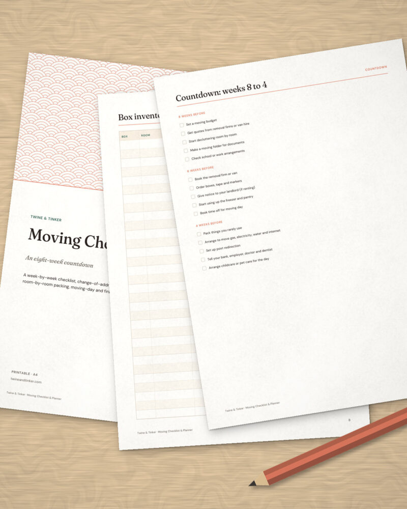 Moving Checklist & Planner