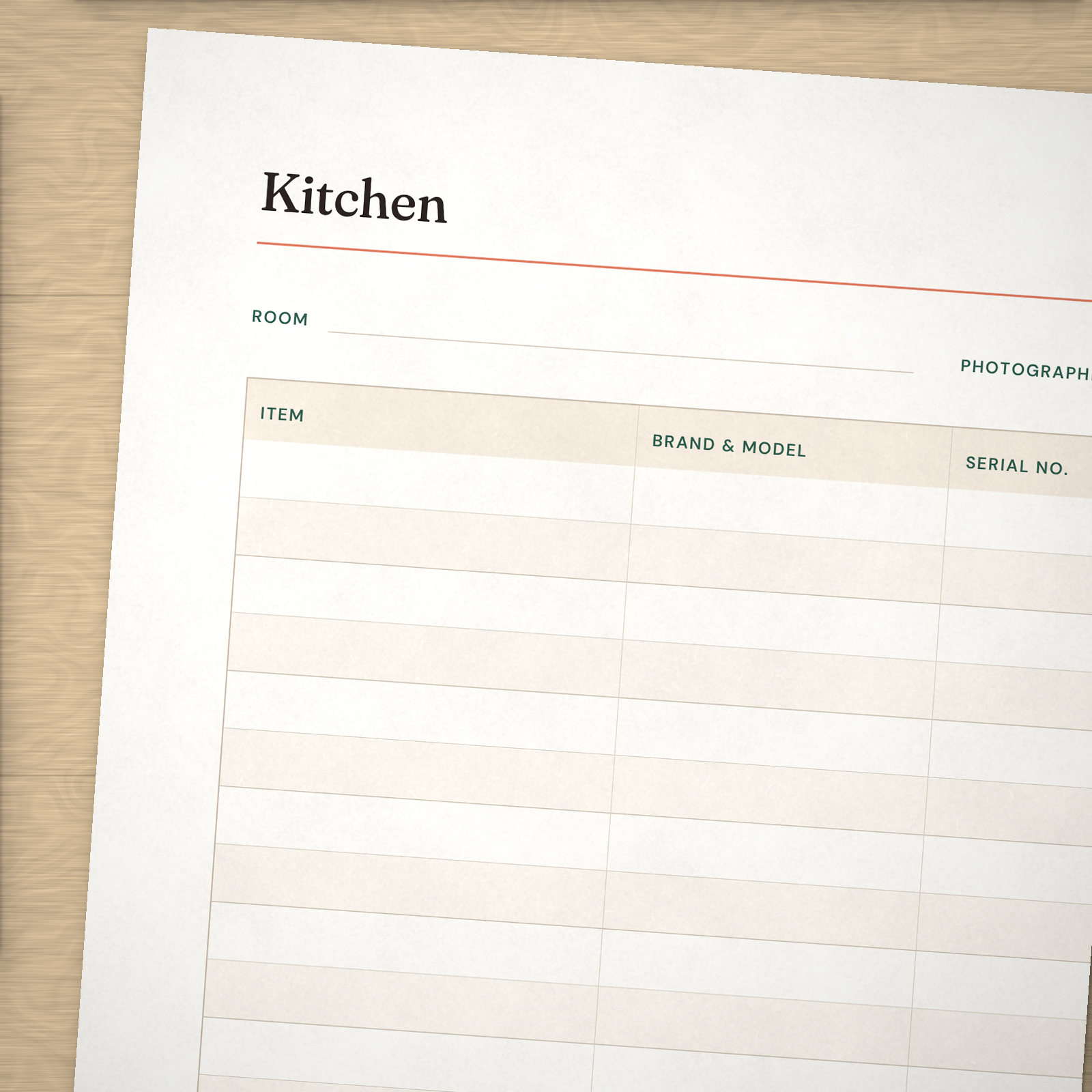 Home Inventory — 3