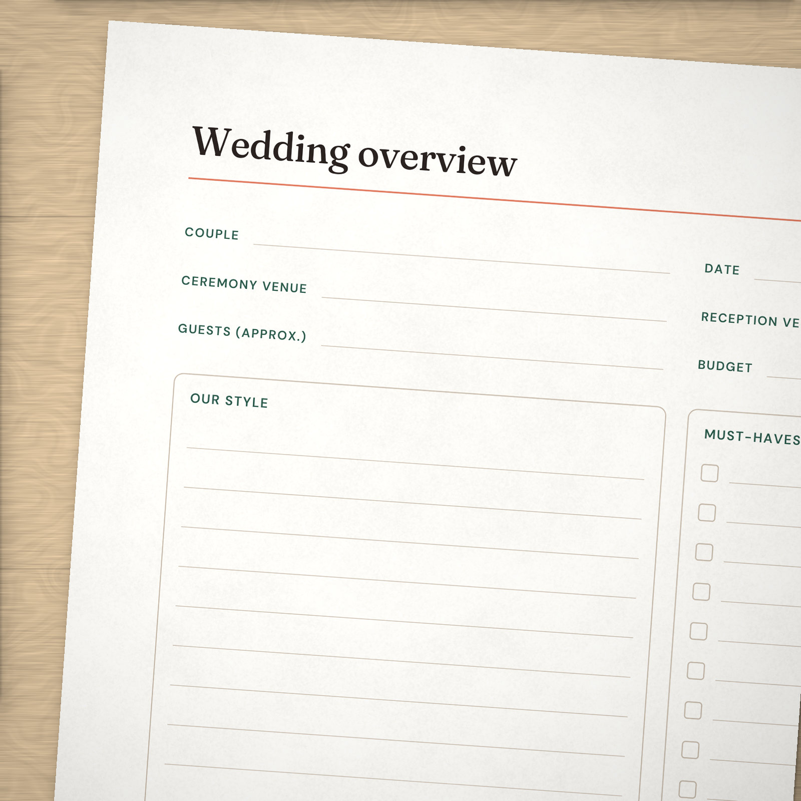 Wedding Planner — 3