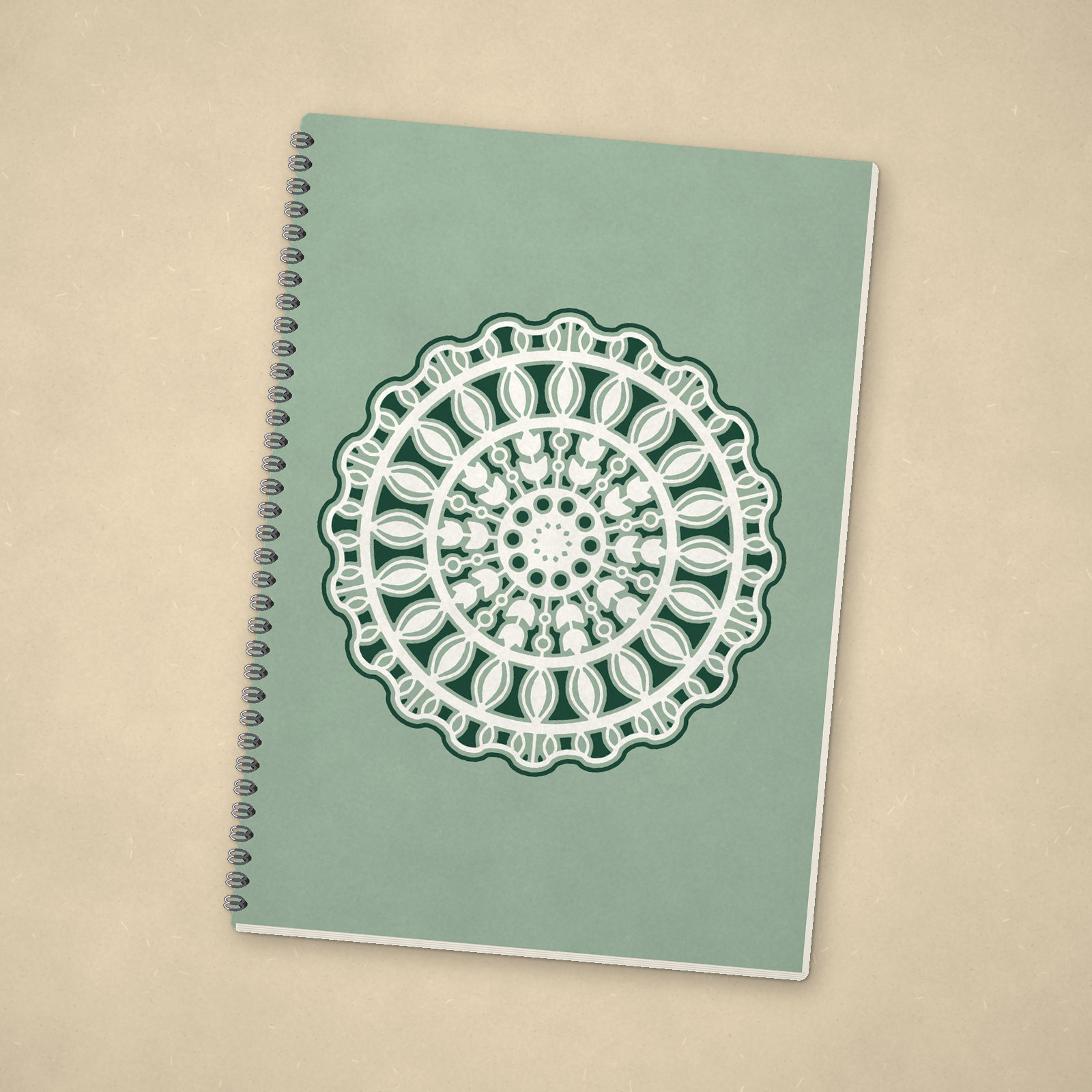 Botanical Wreath Notebook