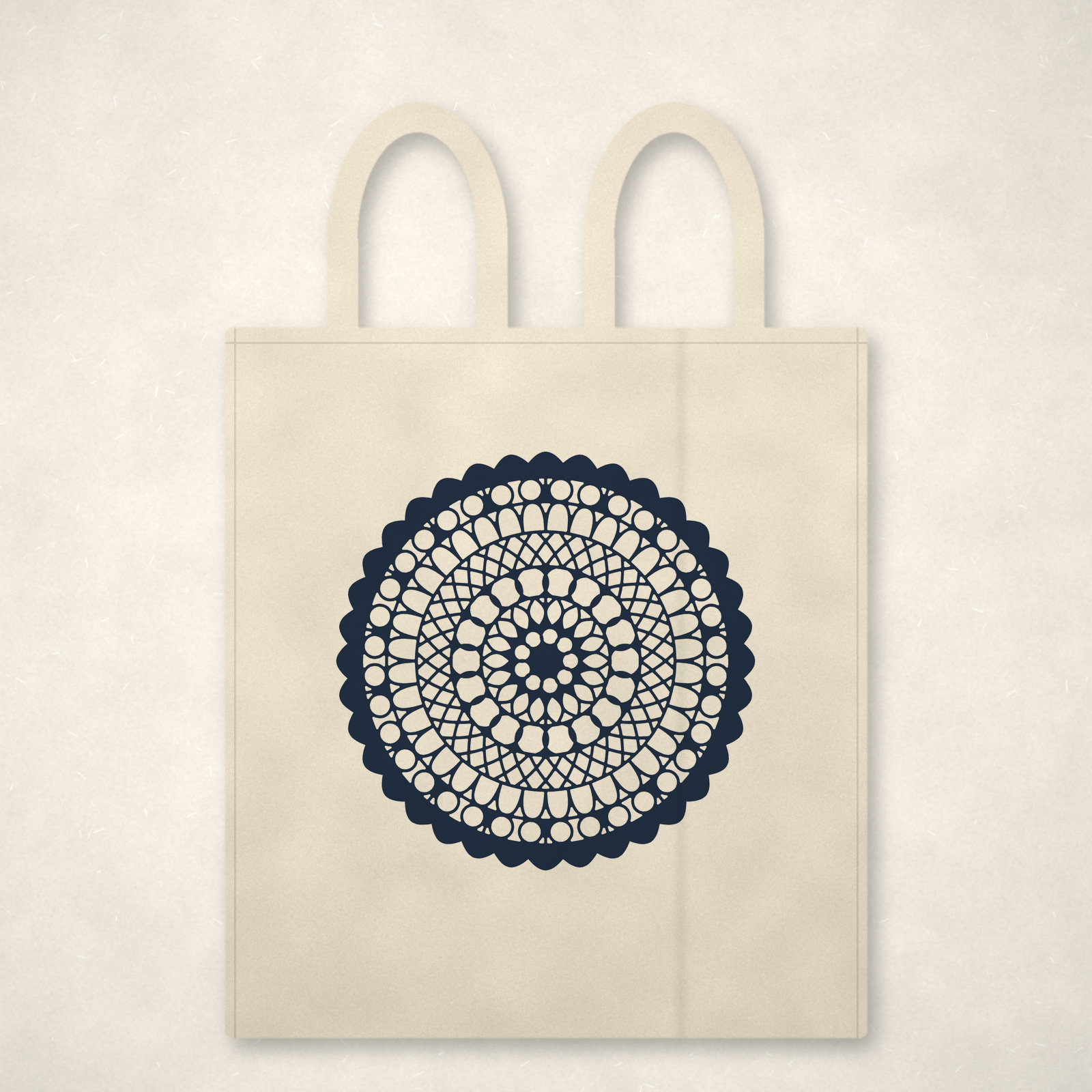 Doily Lace Tote Bag