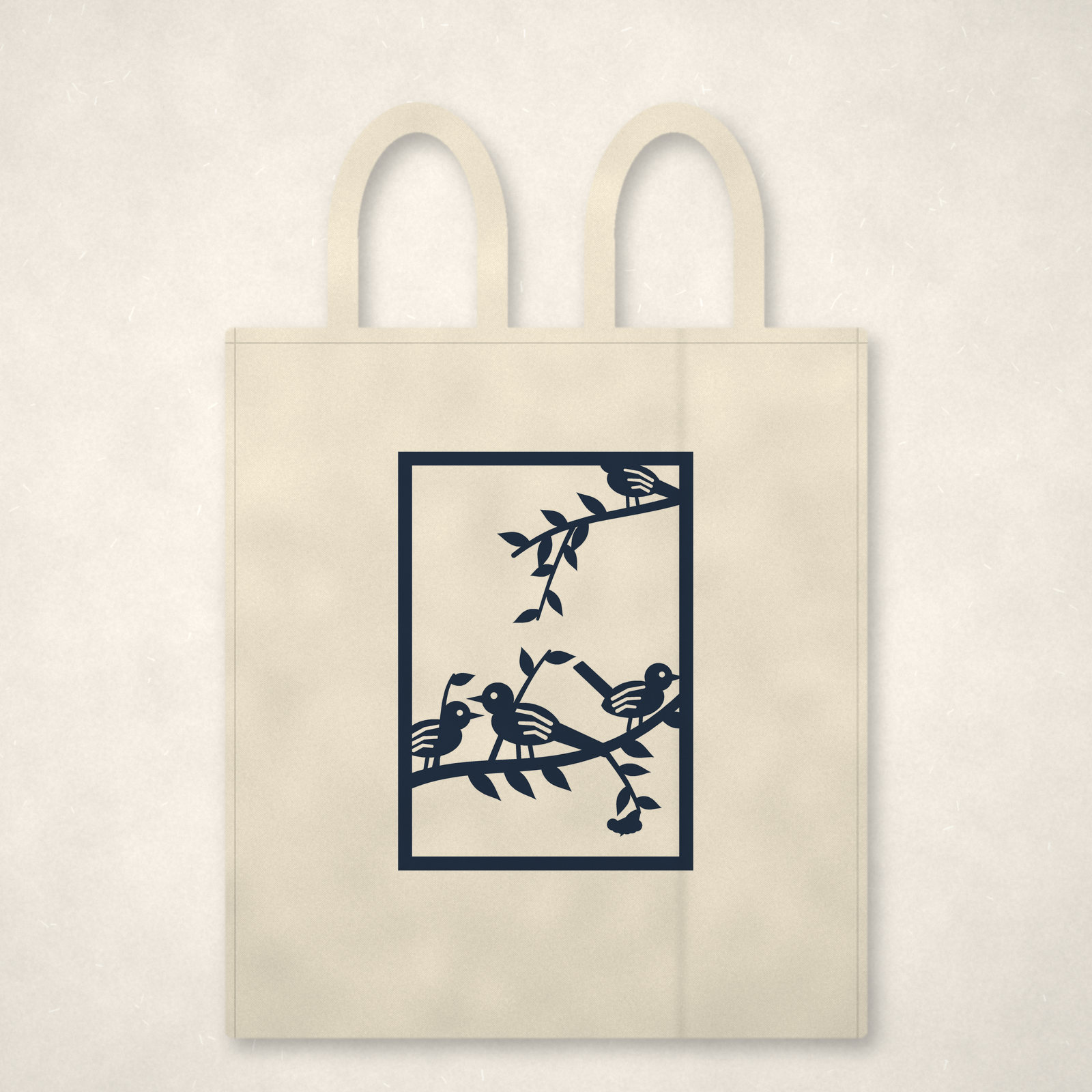 Birds on a Branch Tote Bag